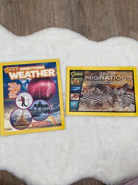 Set of National Geographic Kids Books